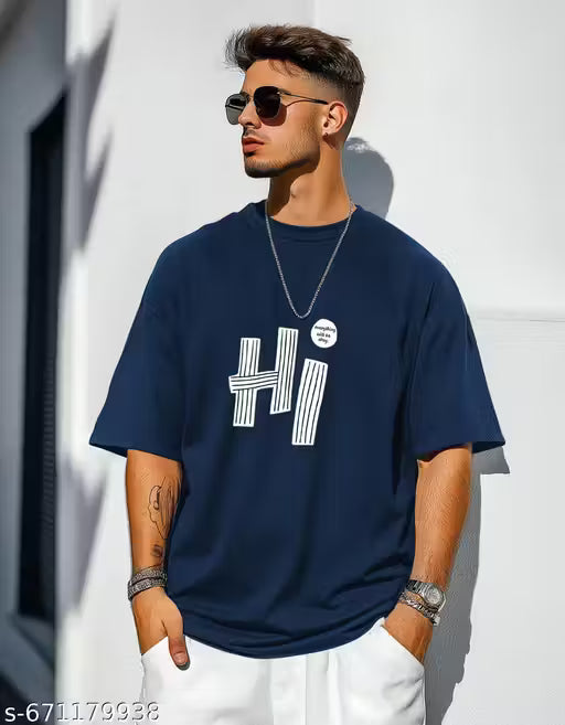 Fashionable Men Oversized T-shirt