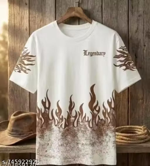 Damn Gud Branded Mens Stripes Half Sleeve Tshirt